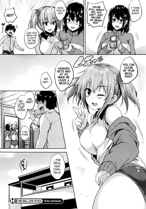 Twin Ball Love Attack Ch. 1-4