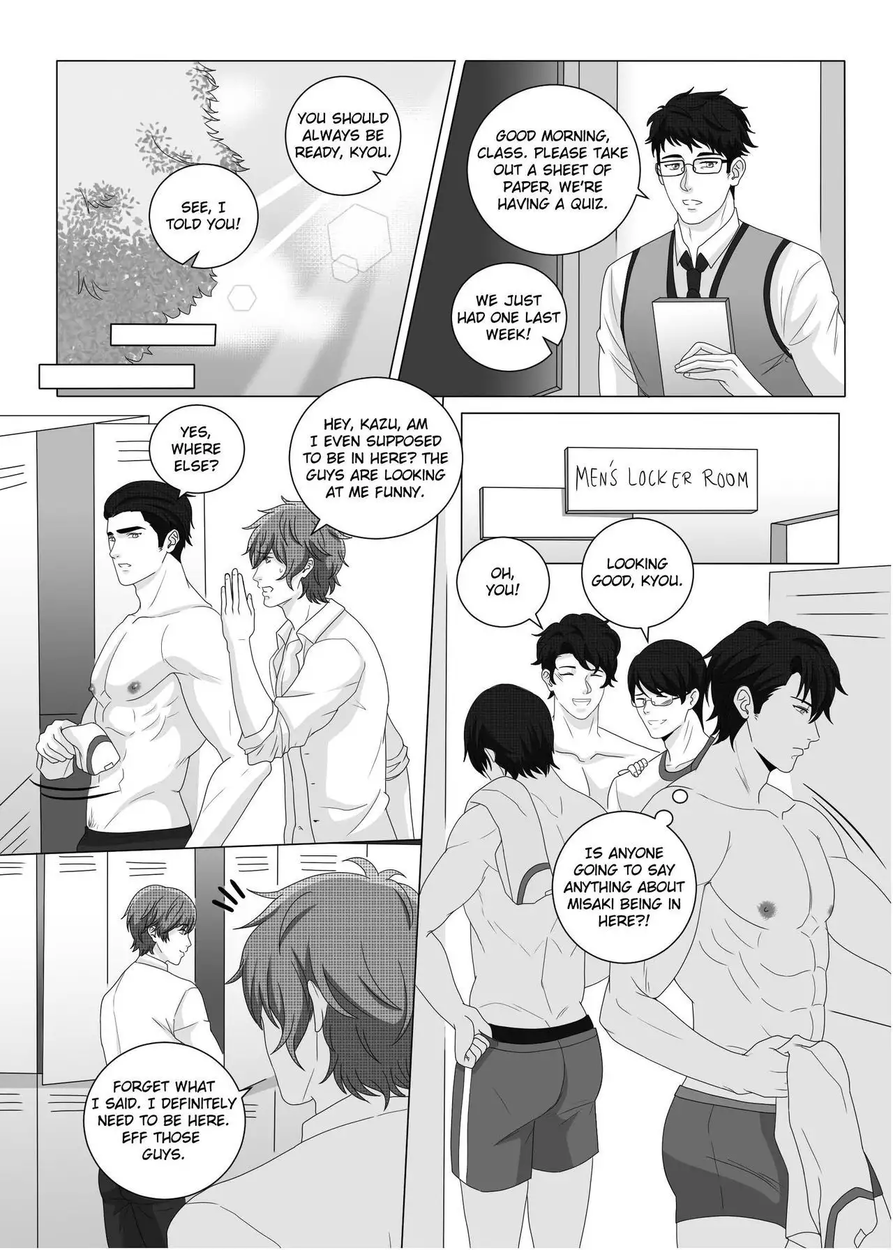 Fujoshi Trapped in a Seme's Perfect Body 3, 4