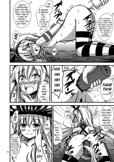 [Aiirosakura (Aikawa Ryou)] Kuubo Wo-Kyuu-chan no Shimakaze Yuri Dorei Choukyou~Senkan Re-Kyuu no Shucchou SM Choukyou Hen~|Standard Carrier Wo-Class Shimakaze's Yuri Slave Training ~Battleship Re-class Official SM Training~ (KanColle) [English] [Pangean]