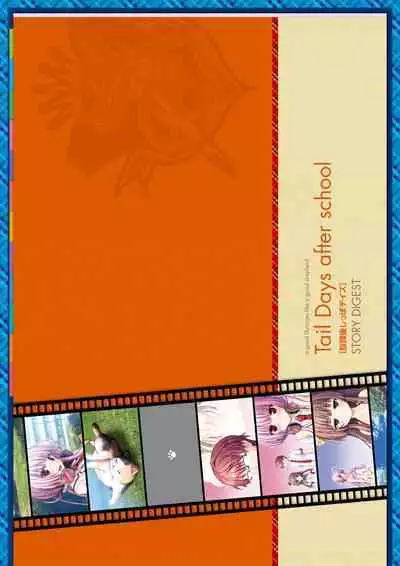 Daitoshokan no Hitsujikai Visual Fan Book Houkago Shippo Days & Dreaming Sheep Visual Fan Book