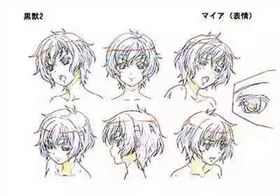 Kuroinu a1c Sketches Covers and Media