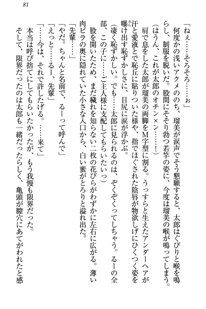 Boku to Ruu Senpai no Houkago Choukyou Nisshi - Kyou mo Watashi o Shitsukenasai!