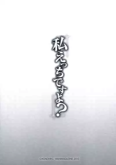 [Konchiki] Watashi Ecchi Desu yo? Melonbooks Gentei 8P Leaflet