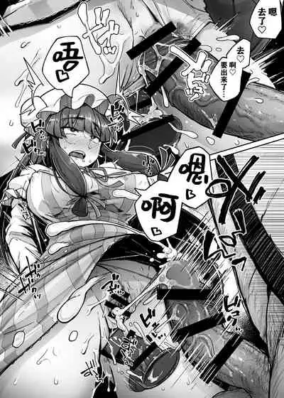 [Jikahatsudensho (flanvia)] Ana to Muttsuri Dosukebe Daitoshokan 4 (Touhou Project) [Chinese] [牛肝菌汉化] [Digital]