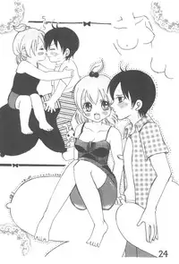 (C78) [Syunkasyuutou Iinkai (Mangetsu Pon)] Hadashi de Futatsu (+1) Musubi no Onnanoko (Mitsudomoe)