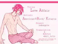 (Renai Jaws 1) [American ☆ Rock (Kotarou)] Love Affair (Free!) [English] [ebil_trio]