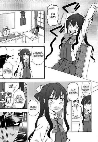 (C97) [Kuma no Tooru Michi (Kumada)] Naganami-sama to Ofuro Ecchi | Bathroom Sex With Naganami-Sama (Kantai Collection -KanColle-) [English] [FMLTranslations]
