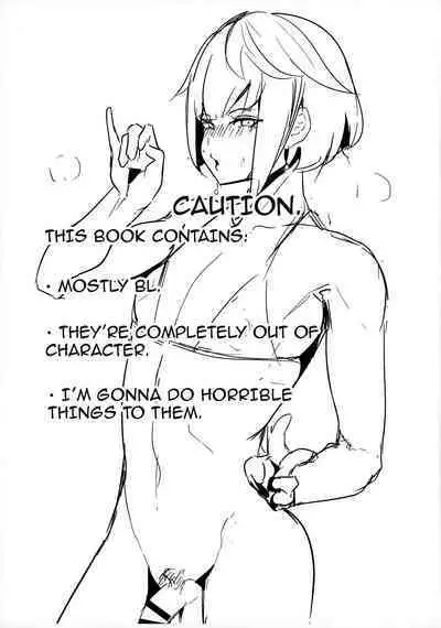 Genshin Rakugaki Usui Hon ♂ | Genshin Doodle Thin Book ♂