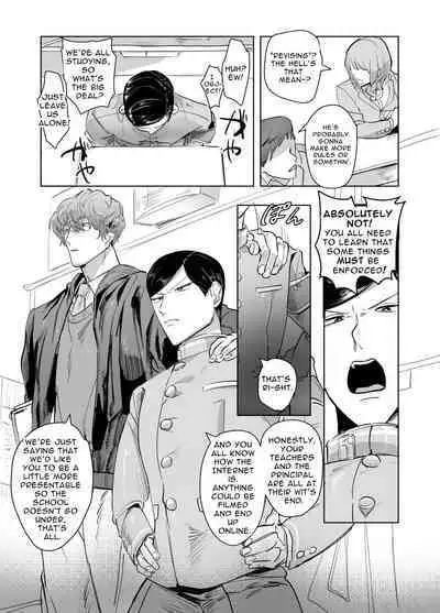 Senkan Keiichiro Sono Ken <Hentai Kyoushi to Nurse Cos Seitokaishitsu Play> Notta! | Keiichirou does Nurse Cosplay with a Perverted Teacher in the Student Council Room!