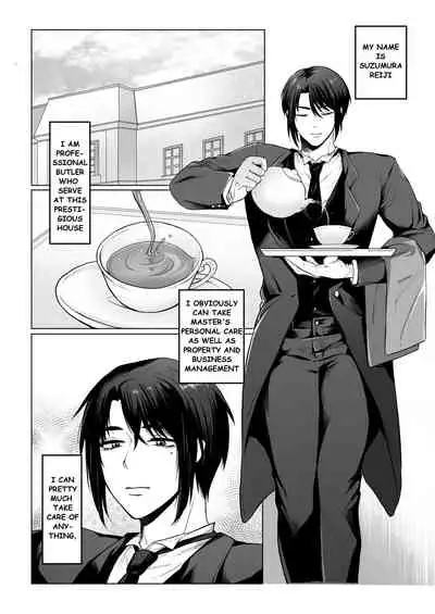 Junjin no Koto ga Daikirai na Shutsuji no Nukari no Nai Seishori Gyoumu | Perfect Sexual Assistant of Butler Who Detest the Master