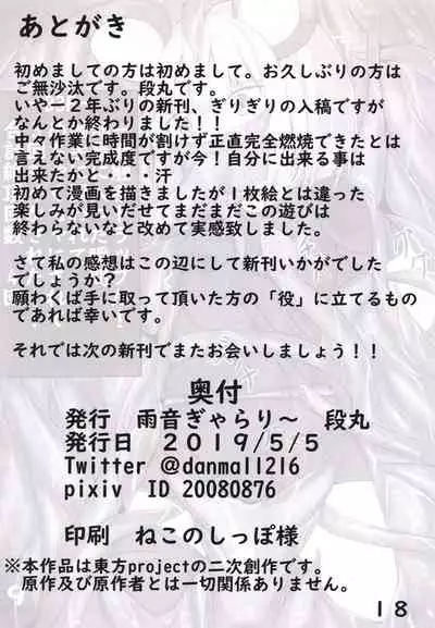 Nazrin No Ero Trap Dungeon Kōka Dai Sakusen