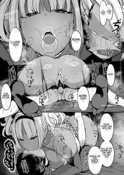 [NOSEBLEED (Miyamoto Issa)] Kuro Gal Maid Inma, Goshu o Kuu. | Kuro-Gyaru Succubus Maid Devours Her Master [English] [Benri] [Digital]