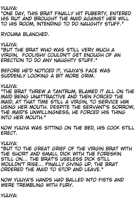 The M-to-F'ed son of a distinguished family - The spoiled rotten brat who was made a maid -