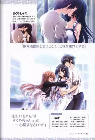 Tasogare no Sinsemilla Official Visual Fan book