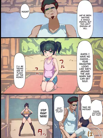 Genki na Karada no Kakutou Musume ga Murabito ni Uragirarete Haramu made | The Strong-Bodied Female Martial Artist Is Betrayed and Impregnated By The Villagers