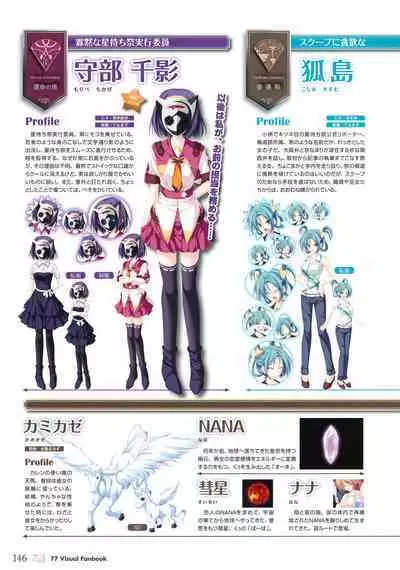 77 (Sevens) ～and, two stars meet again～ Visual Fanbook