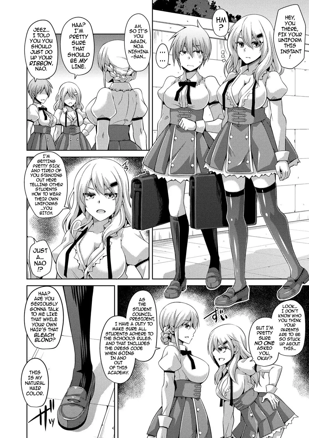 Hanazono no Mesudorei | The Slave Girls of the Flower Garden Ch. 1-8